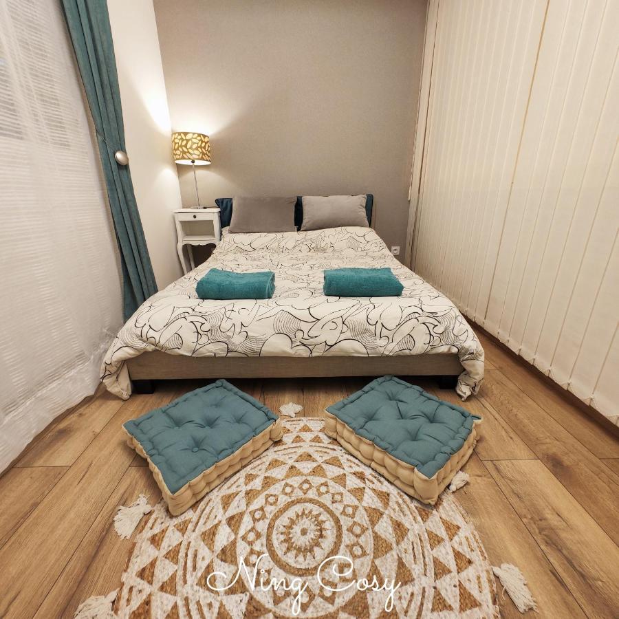 Superbe Cosy Duplex Appartement T3 Charpenne Tete D'Or Avec Parking Prive Gratuit Villeurbanne Luaran gambar