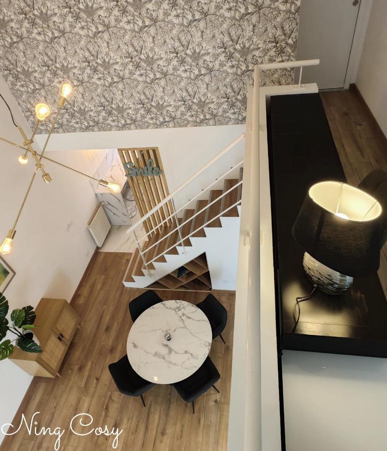 Superbe Cosy Duplex Appartement T3 Charpenne Tete D'Or Avec Parking Prive Gratuit Villeurbanne Luaran gambar